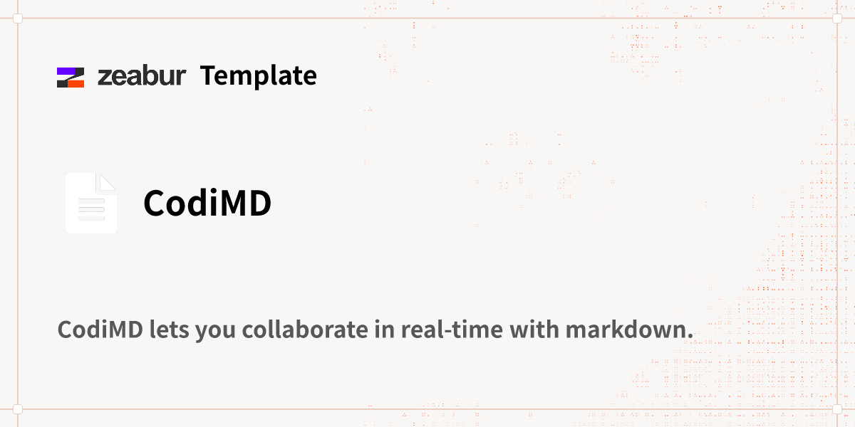 CodiMD Deploy Guide