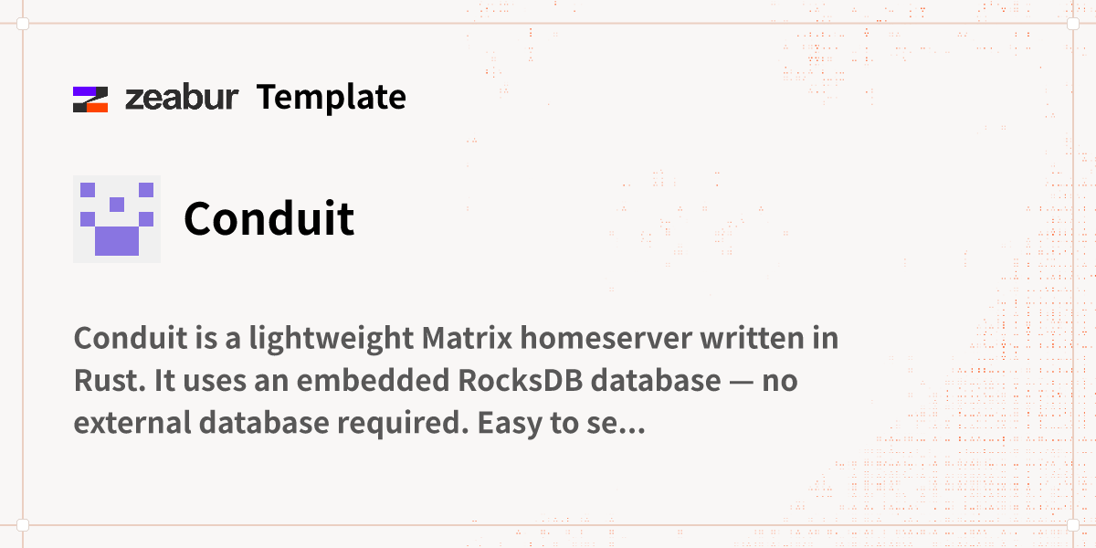 Conduit Deploy Guide