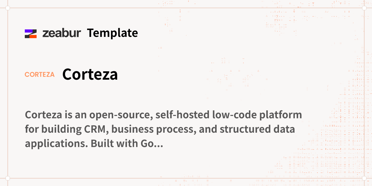 Corteza Deploy Guide