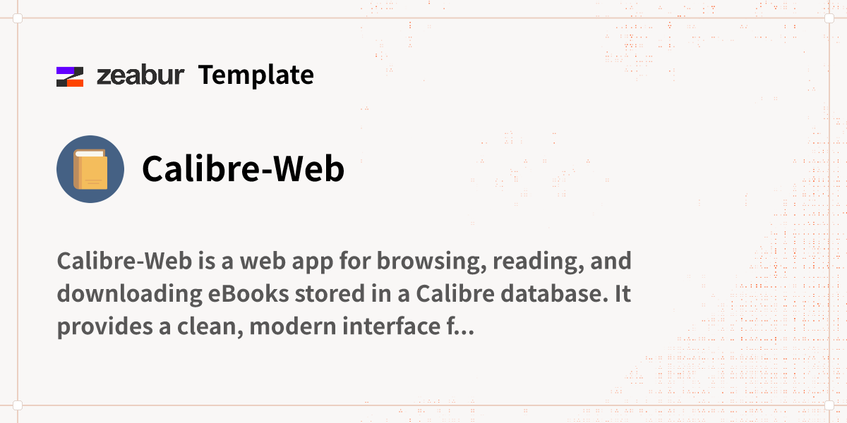 Calibre-Web Deploy Guide