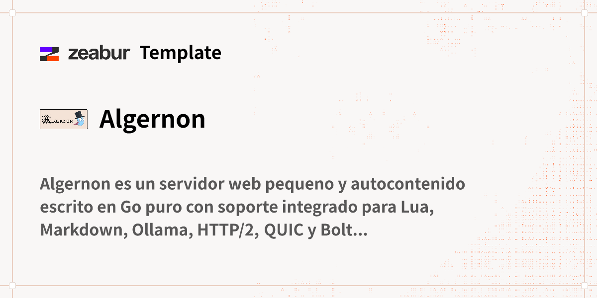 Algernon Guía de implementación