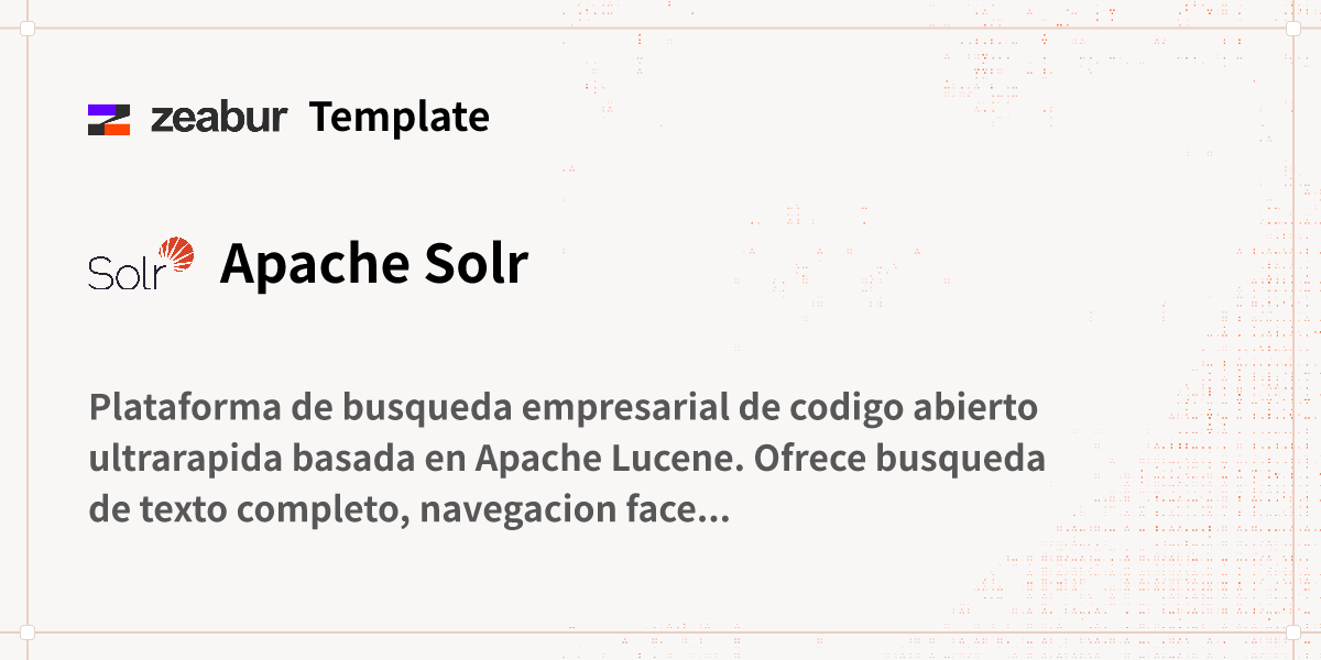 Apache Solr Guía de implementación