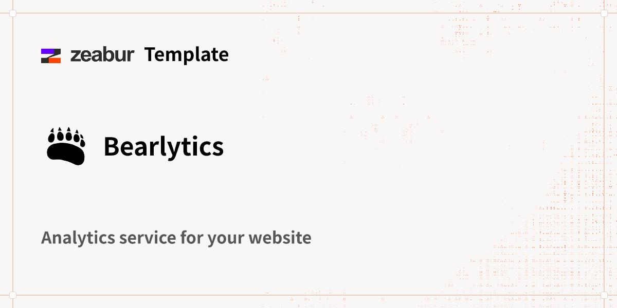Bearlytics Deploy Guide