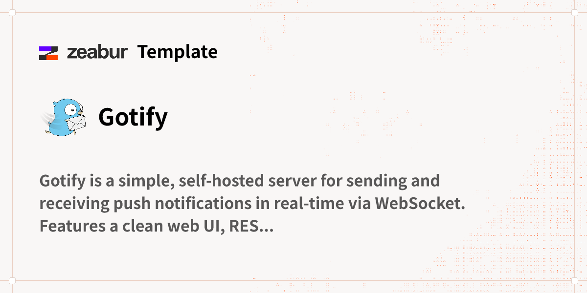 Gotify Deploy Guide