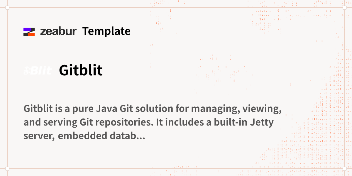 Gitblit Deploy Guide