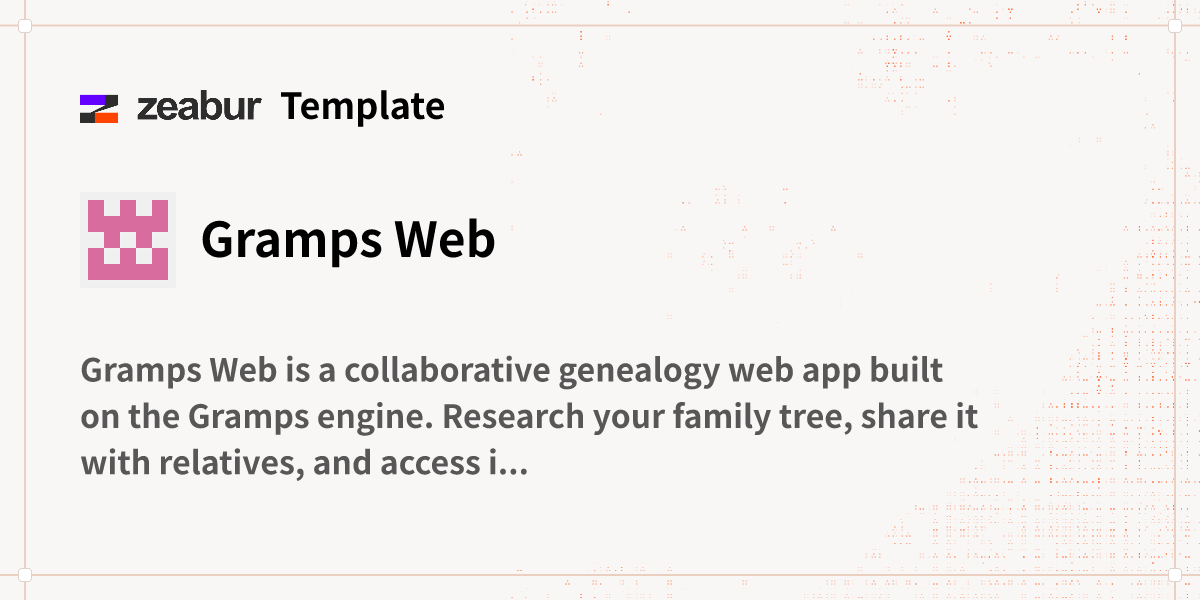 Gramps Web Deploy Guide