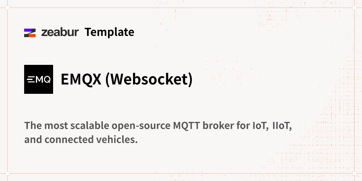EMQX (Websocket) Deploy Guide