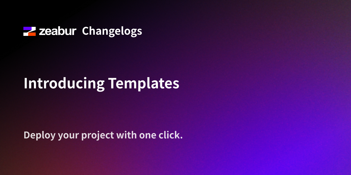 Introducing Templates