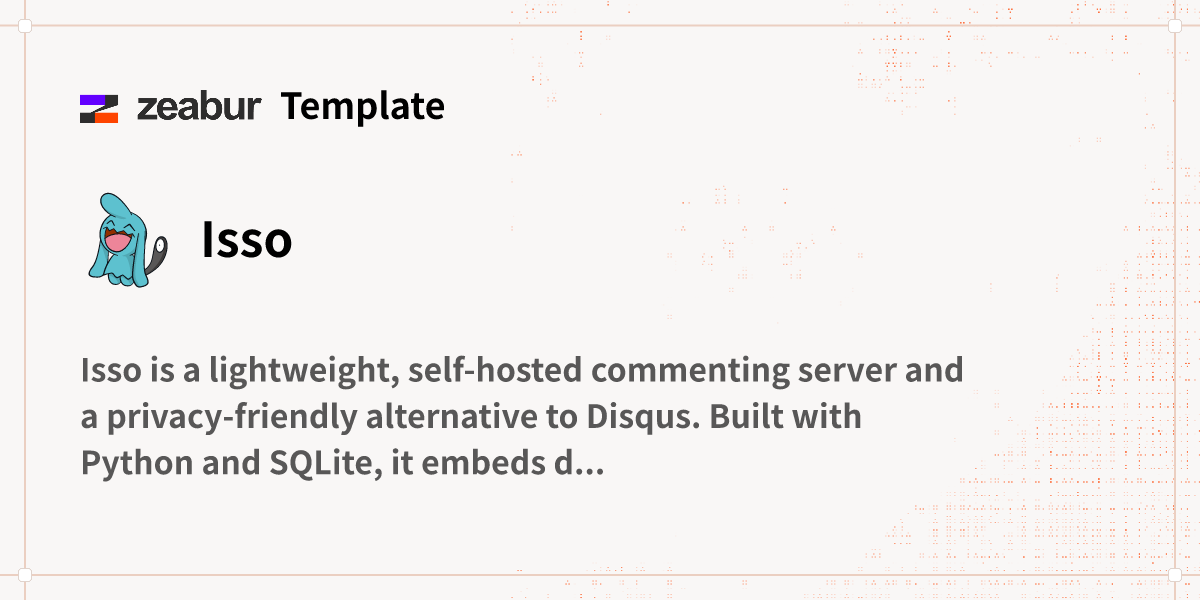 Isso Deploy Guide