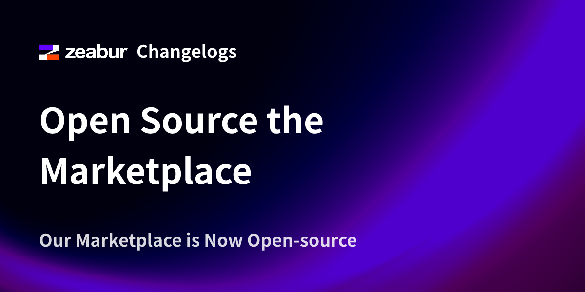 Open Source the Marketplace