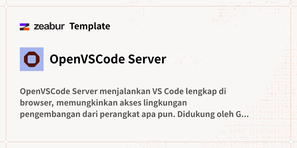 OpenVSCode Server Panduan Deploy