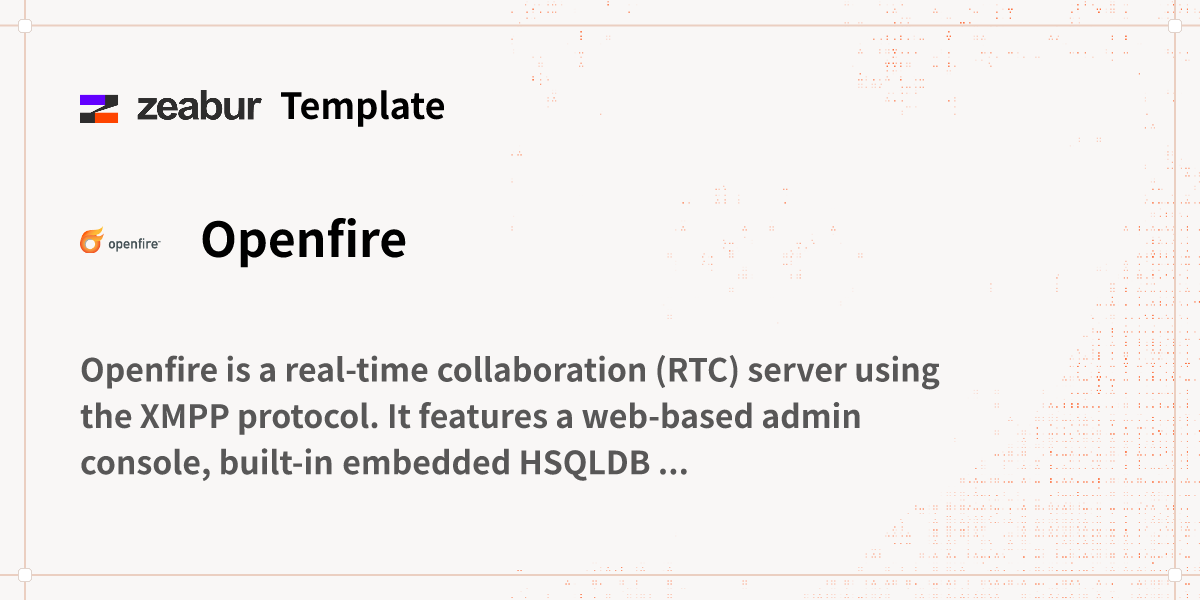 Open Fire Virtual Openfire Deploy Guide