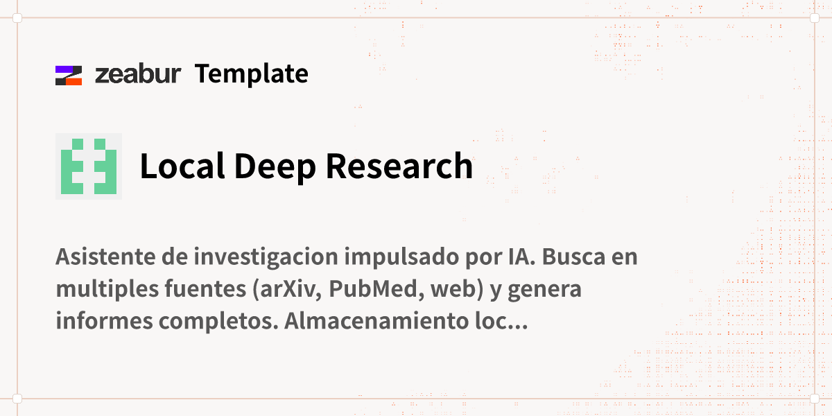 Local Deep Research Guía de implementación
