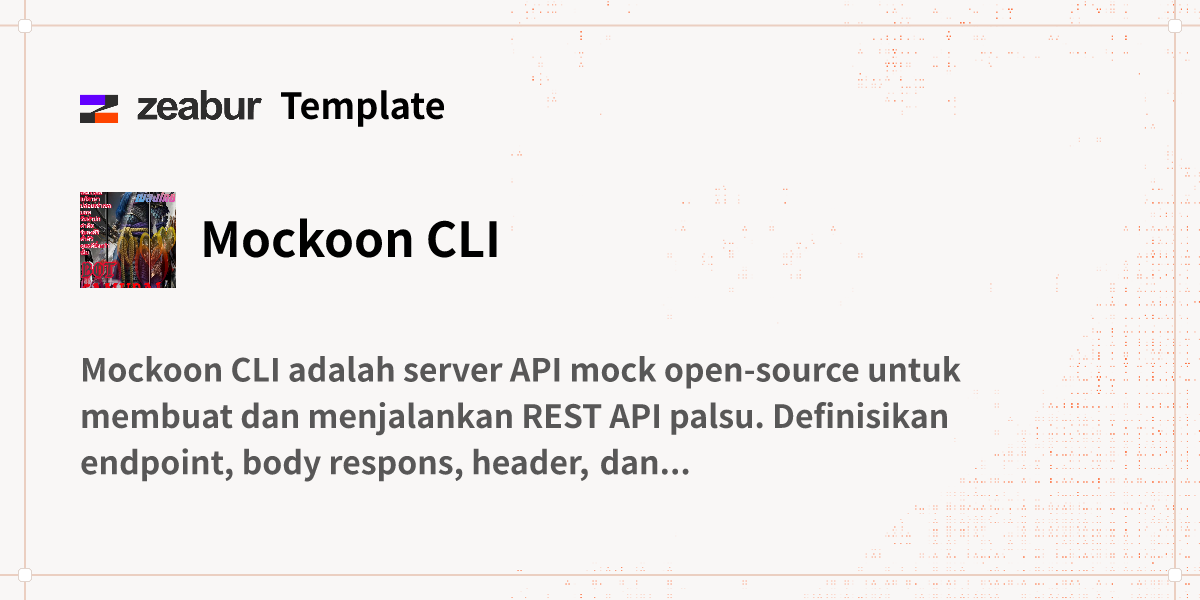 Mockoon CLI Panduan Deploy