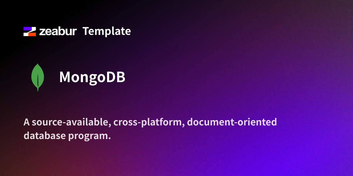 MongoDB Deploy Guide