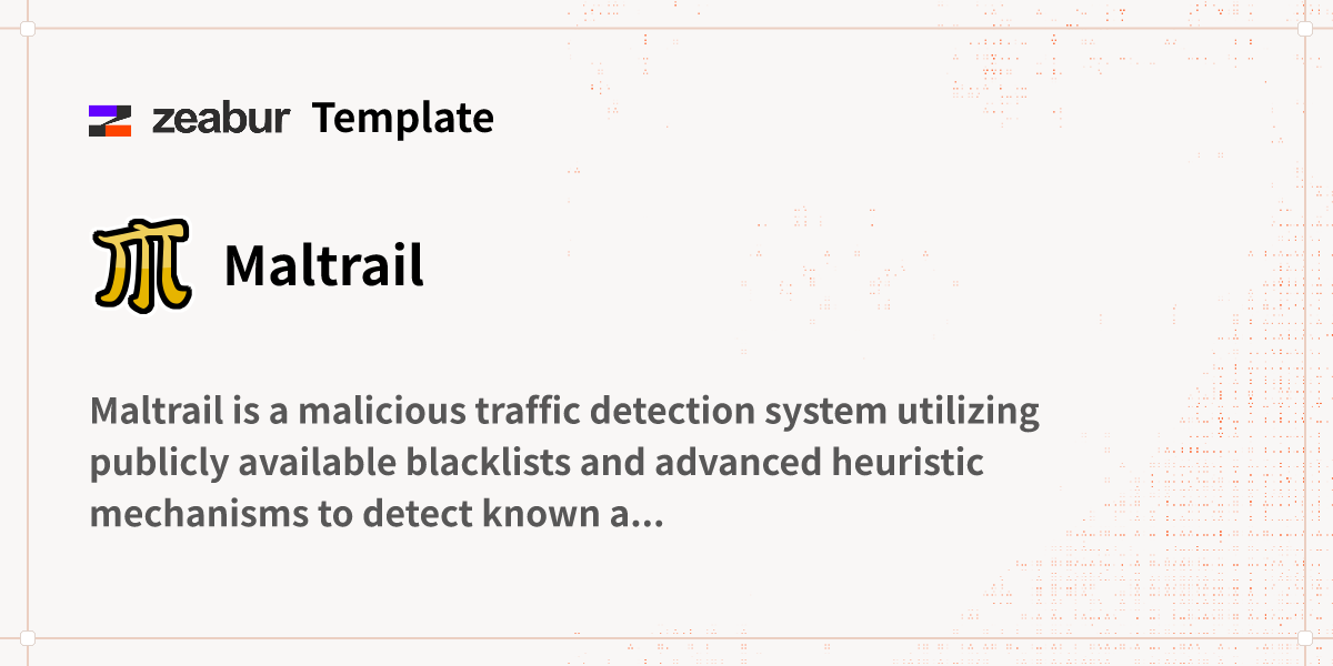 Maltrail Deploy Guide