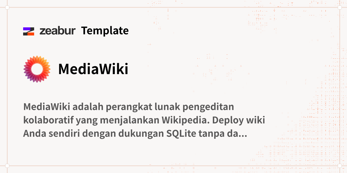 MediaWiki Panduan Deploy
