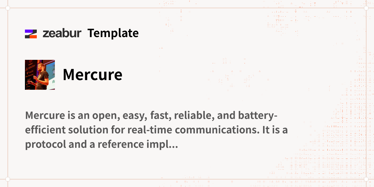 Mercure Deploy Guide
