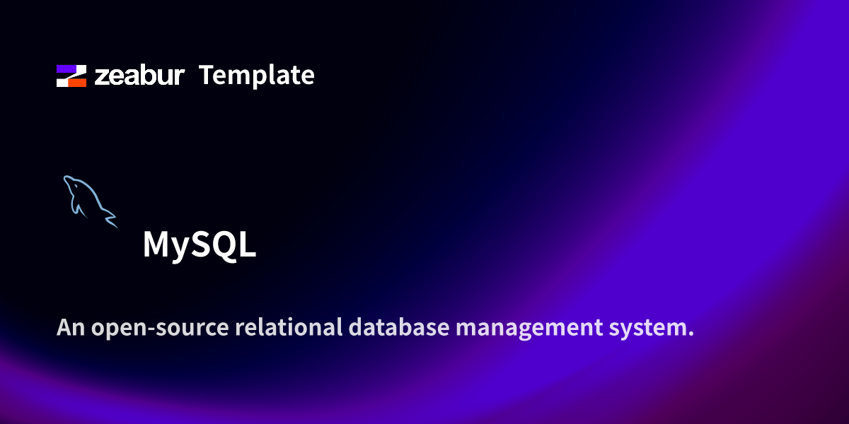 Mysql deploy guide