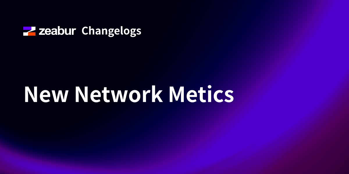 New Network Metics