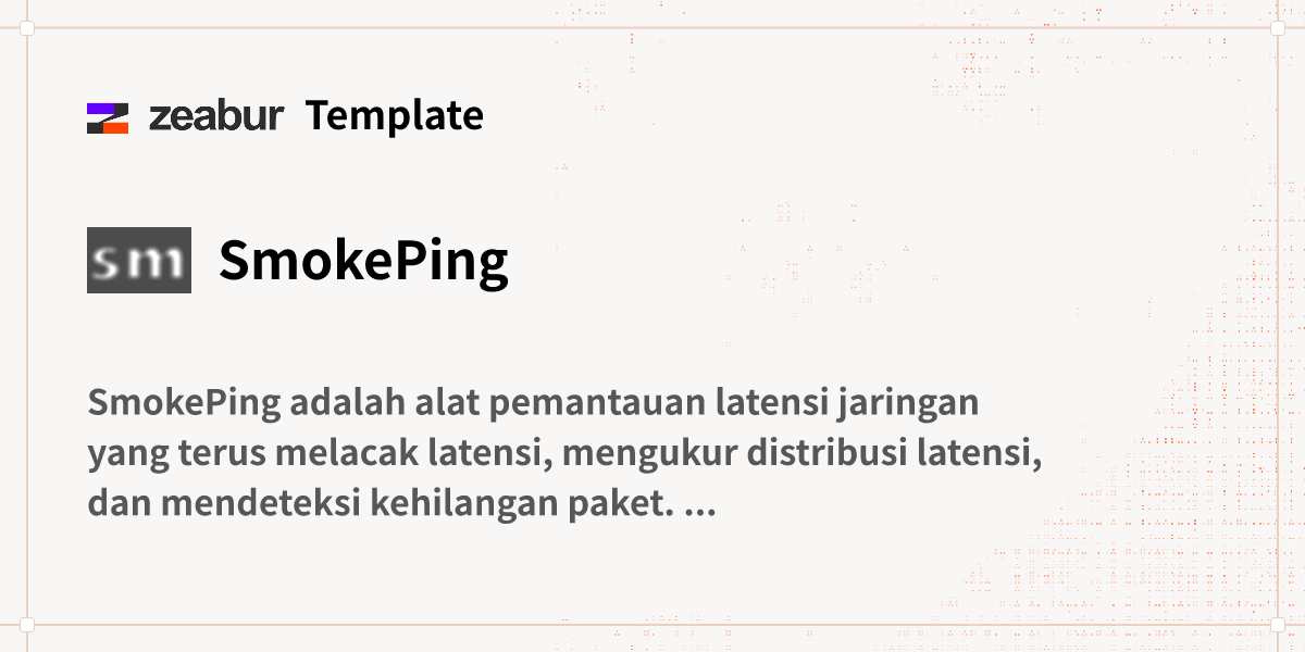 Smokeping Examples SmokePing Panduan Deploy