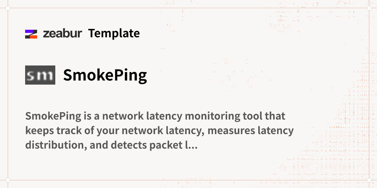 Smokeping Examples SmokePing Deploy Guide