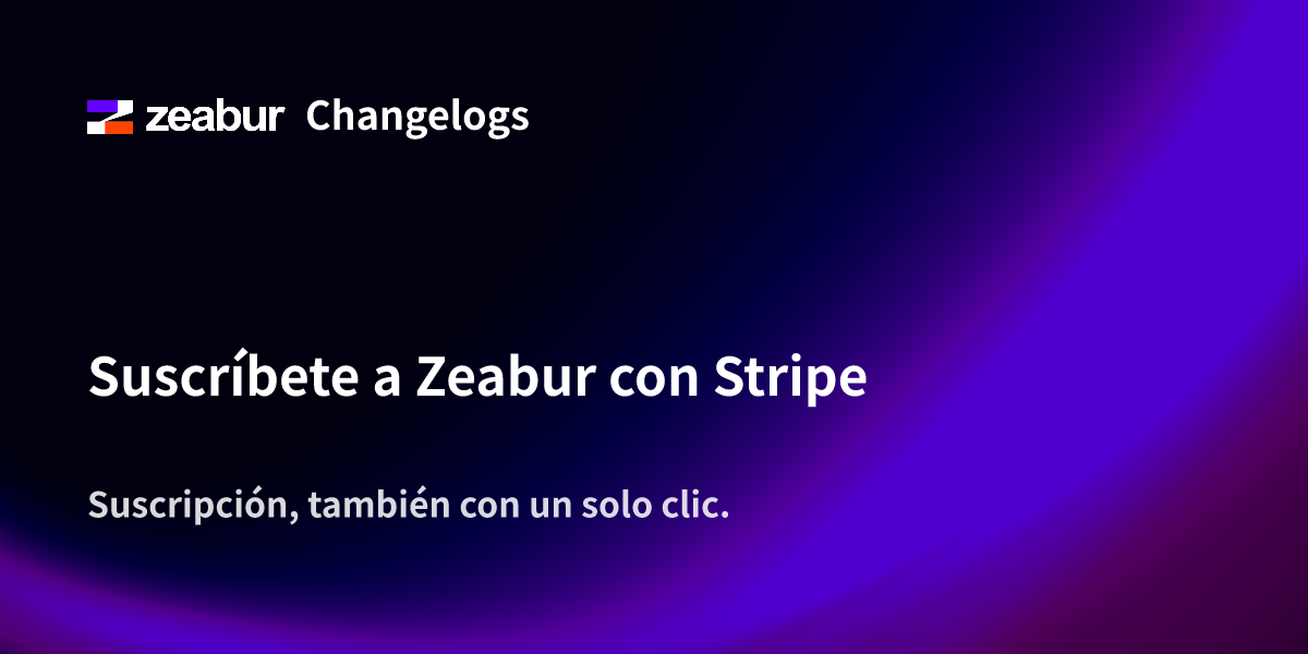 Subscribe to Zeabur with Stripe