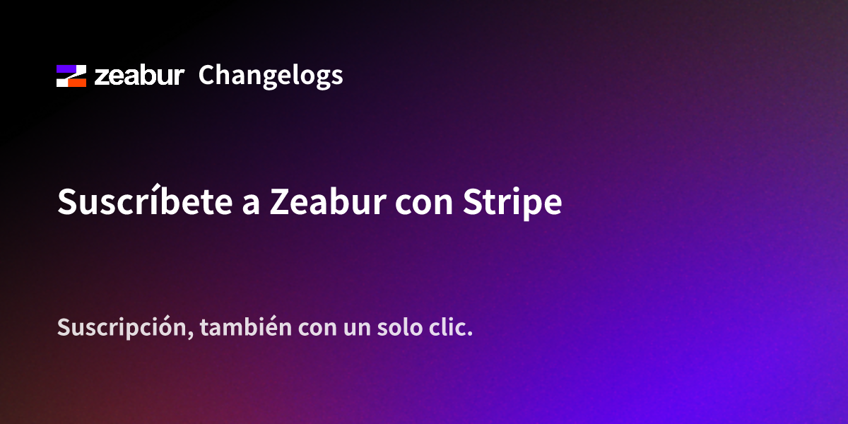 Subscribe to Zeabur with Stripe