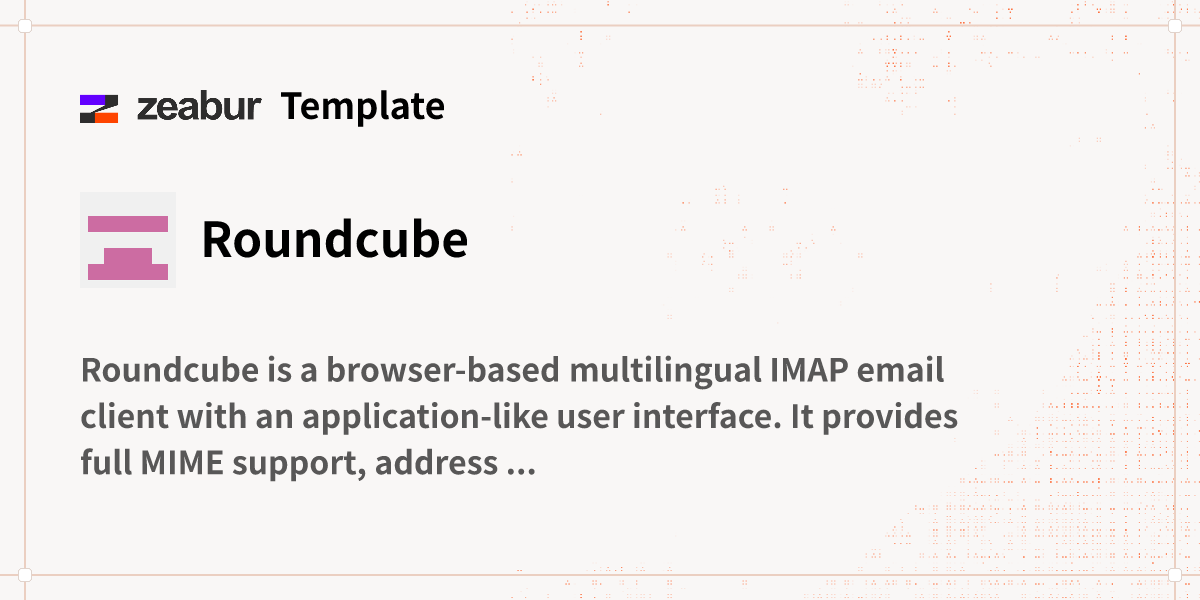 Roundcube Deploy Guide
