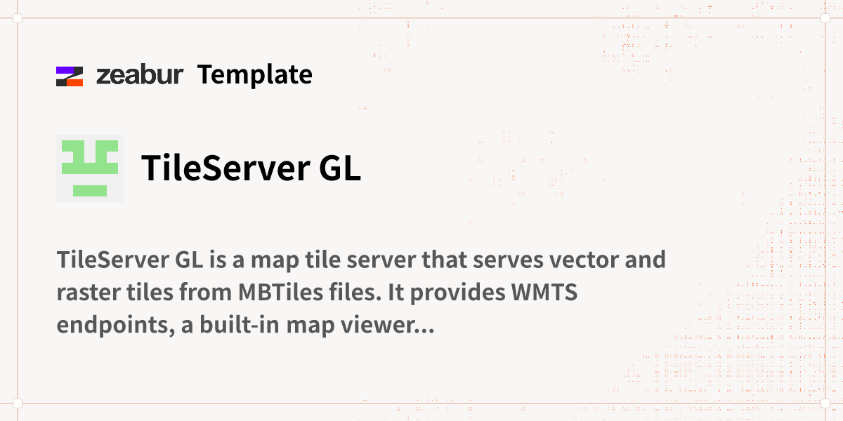 TileServer GL Deploy Guide