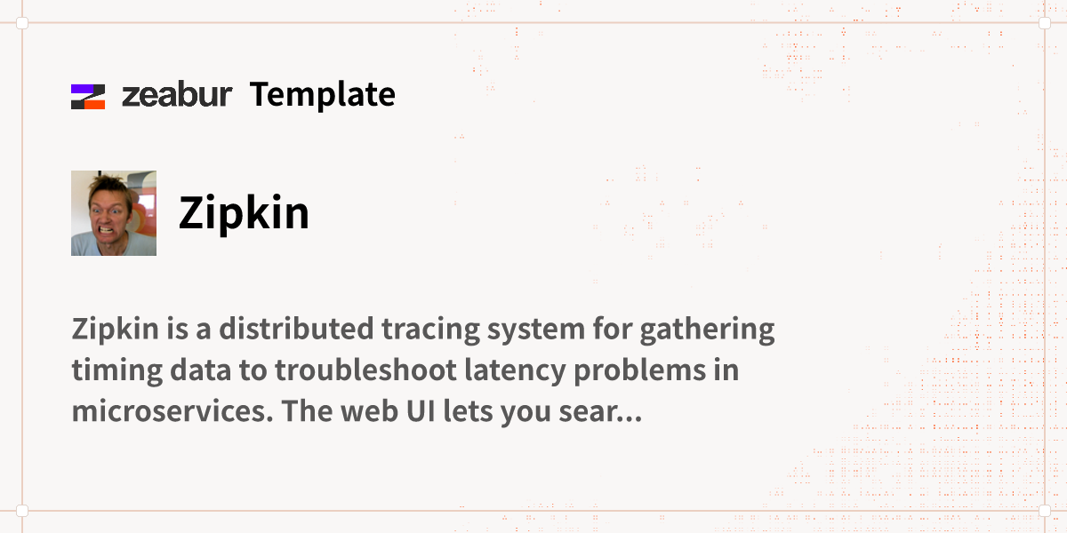 Zipkin Deploy Guide